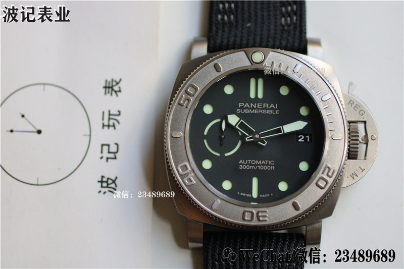 简评：VS厂沛纳海PAM984钛金属手表-Mike Horn探险家限量版-波记玩表